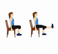 બેસીને ઘૂંટણ લંબાવવા