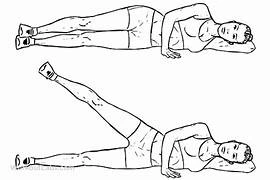 સાઇડ-લાઇંગ લેગ રેઇઝ