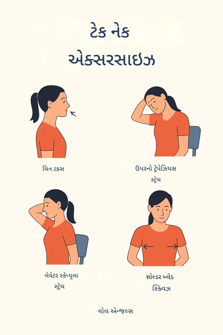 ટેક્સ્ટ નેક માટે કસરતો