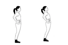 ઊભા રહીને પીઠનું એક્સટેન્શન