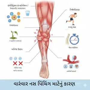 વારંવાર નસ ચઢવાના કારણો, લક્ષણો અને કાયમી નિવારણ