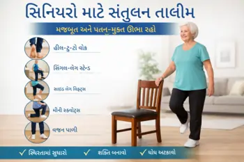 વૃદ્ધો માટે બેલેન્સ ટ્રેનિંગ