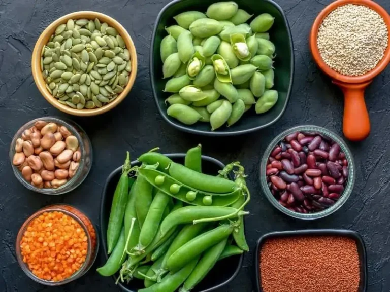 સ્નાયુઓના બાંધકામ માટે શાકાહારી પ્રોટીનના સ્ત્રોત.