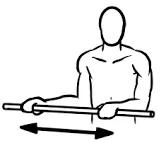 લાકડી વડે એક્સટર્નલ રોટેશન