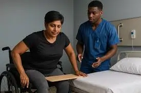 કરોડરજ્જુની ઇજા (Spinal Cord Injury) પછી દર્દીને વ્હીલચેર પરથી પથારીમાં કેવી રીતે શિફ્ટ કરવા?