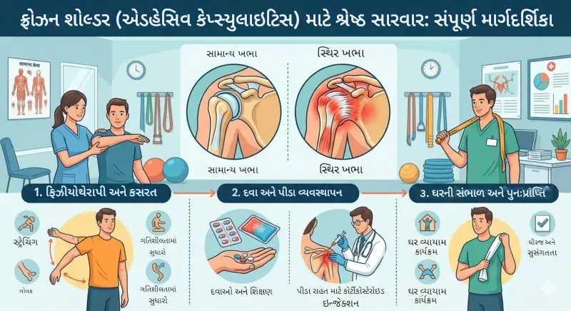 ફ્રોઝન શોલ્ડર (Adhesive Capsulitis) માટેની શ્રેષ્ઠ સારવાર