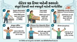 રોટેટર કફ ટિયર માટેની કસરતો