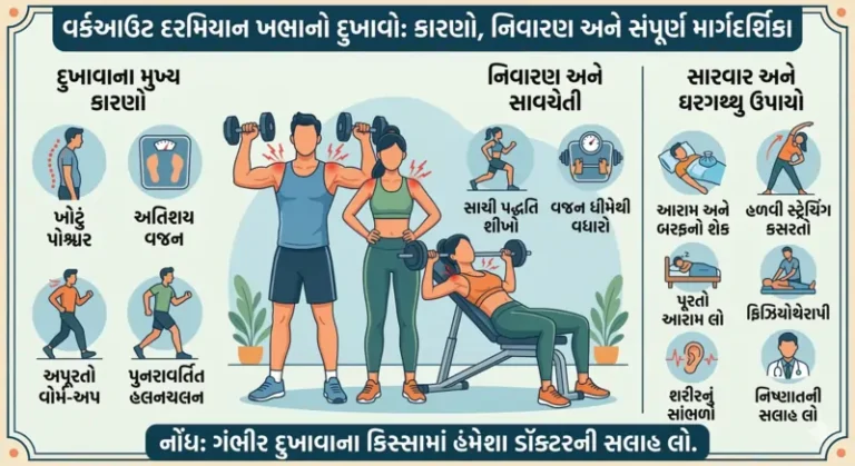 વર્કઆઉટ દરમિયાન ખભાનો દુખાવો