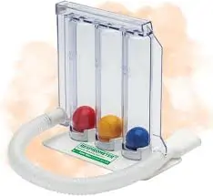 સ્પાયરોમીટર (૩ બોલ વાળું મશીન) વાપરવાની સાચી રીત.