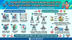 સ્નાયુઓની નબળાઈ દૂર કરવાના શ્રેષ્ઠ ઉપાયો