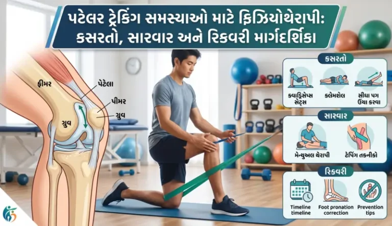 પટેલર ટ્રેકિંગ સમસ્યાઓ માટે ફિઝિયોથેરાપી