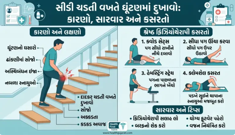 સીડી ચડતી વખતે ઘૂંટણમાં દુખાવો શા માટે થાય છે