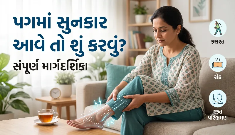પગમાં સુનકાર આવે તો શું કરવું
