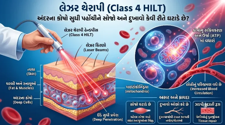 Class 4 HILT લેઝર થેરાપી દુખાવો અને સોજો ઘટાડવાની રીત