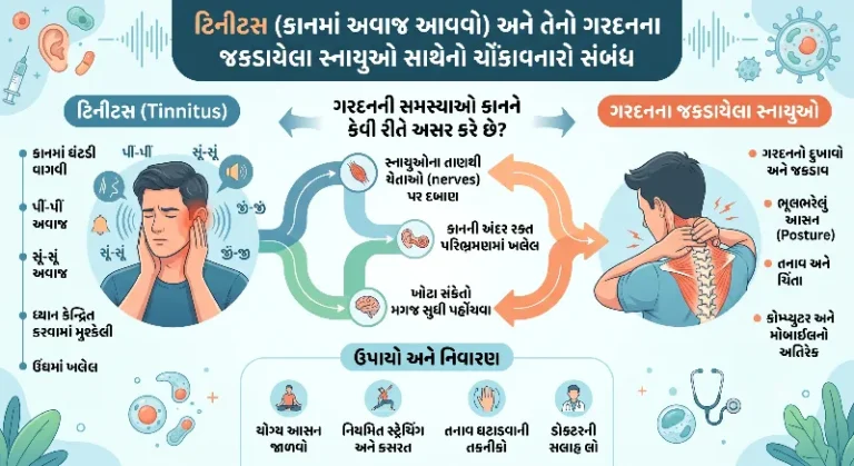 ટિનીટસ (કાનમાં અવાજ આવવો) અને ગરદનના જકડાયેલા સ્નાયુઓનો ચોંકાવનારો સંબંધ